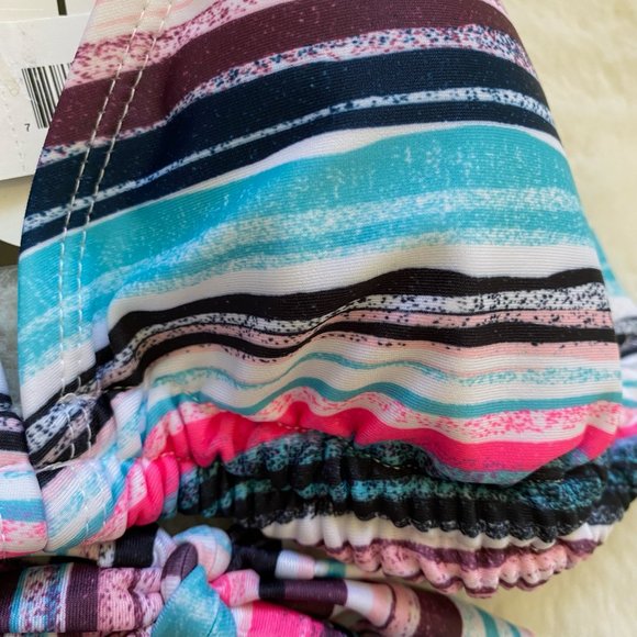 3/$25 NWT Liquid Bikini Top Multi Colored - Picture 5 of 5